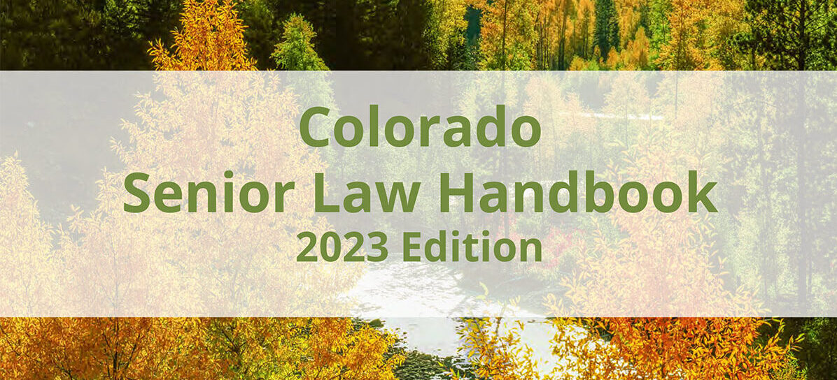Colorado Senior Law Handbook